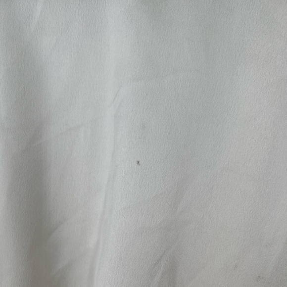 House Of Cb Rhea Ivory Satin Cowl Front Draped Bodysuit - Picture 10 of 10